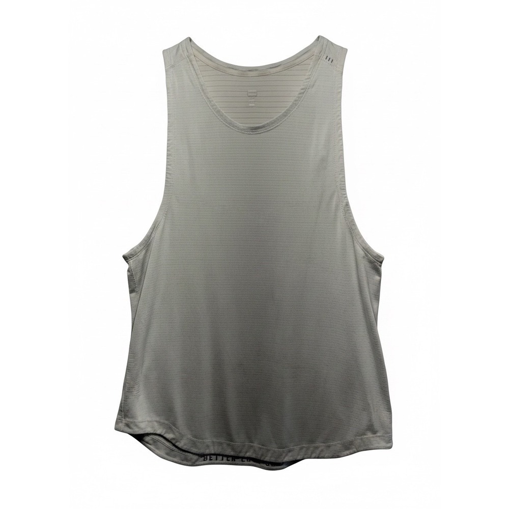 Mens Lululemon License to Train Tank Grey Sleeveless Training Shirt L